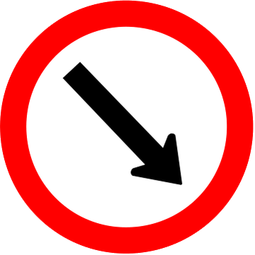 Placa R-24b: Passagem obrigatória