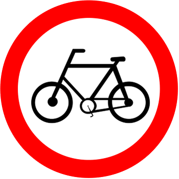 Placa R-34: Circulação exclusiva de bicicletas